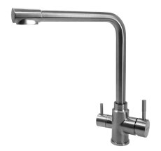 Смес. д/кухни с краном д/питьевой воды SAFE-01SN Барьер