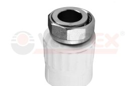 Муфта комб. с накид/гайкой ПП ВР D32-1 VALFEX (20/80)