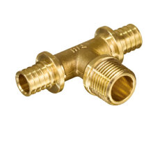 Тройник НР 16х1/2х16 (д/трубы толщ 2,2) (H-T1602М) (5/70)