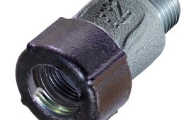 Муфта чугунная/обжим 1" НР (ZSr.130.0206) ТИМ (15)