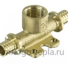 Тройник с креплением 16х1/2 (д/трубы толщ 2,2) (H-ZТ1602F) (5/35)