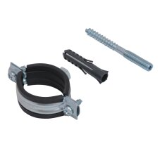 Хомут 3/4" с дюб (25-30) обрезин РОССИЯ (150)