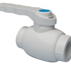 Кран шар. ПП D50 SANLUX (сталь.шар) (1/16)