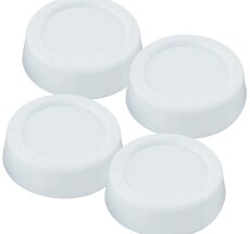 Подставка д/стиральной машины антивибрационные белые (4 шт) (80)